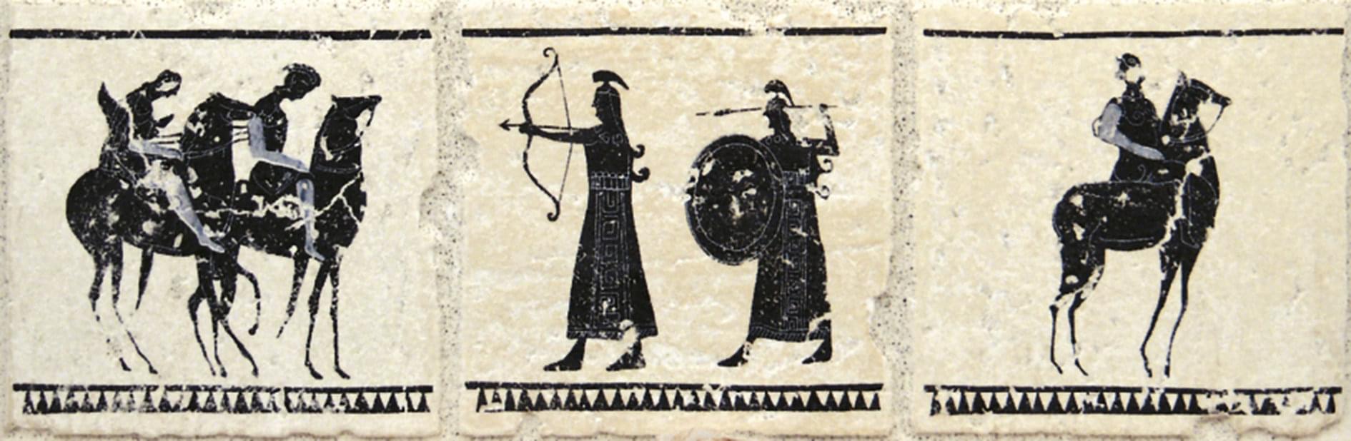 бордюр Mitologica C Zeus B 11x33