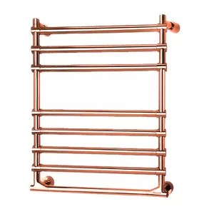 Полотенцесушитель электрический Margaroli (530х680), скрытое подключение,медь, MA0514/8NN0401OC