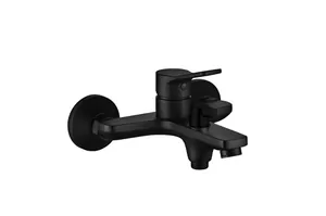 Смеситель для ванны/душа ESKO DI 54 B настенный, однозахватный, короткий излив, цвет: черный
