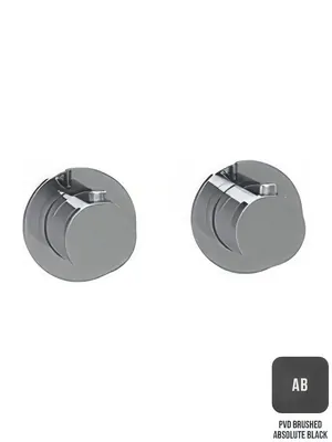 Смеситель для ванна/душ Almar термостат. на 2-3 потребителя, расположение вер/гор. цвет черный брашированный E180132.AB