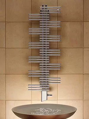 Полотенцесушитель стальной Zehnder YSC-180-060 (1772х600) водяной, цвет: хром