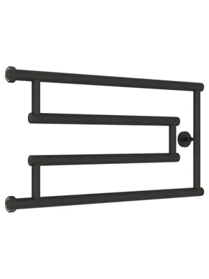 СУНЕРЖА model "G+" Полотенцесушитель 320x650, верт.подкл., темный титан муар, 15-4051-3265