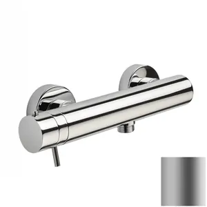 Смеситель для ванны/душа Bossini Z005131094 настенный, термостатический, без излива, никель мат