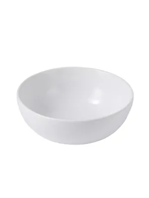 Раковина накладная ABBER d360 без отверстия под смеситель и перелив, белый AC2105