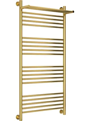СУНЕРЖА Полотенцесушитель 1200х600 (20 ступ) золото,унив.под. 3/4" 03-0223-1260