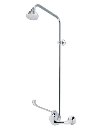 Смеситель для душа VARION 9530 71 3 локтевой, однозахв., с верхним душем, хром