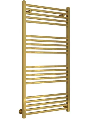 СУНЕРЖА Полотенцесушитель 1200х600 (20 ступ.) золото, нижнее подкл. 03-0250-1260