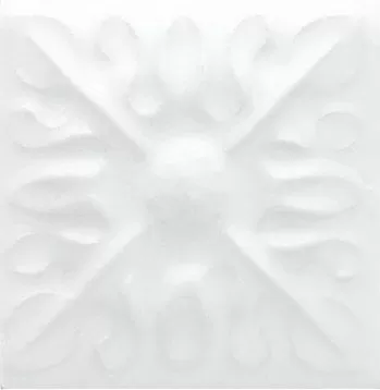 Studio Taco Relieve Flor №2 Snow Cap  3X3 глянцевая