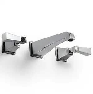 Смеситель настенный Devon&Devon 2VPTIME233MCR для раковины, на 3 отверстия, хром