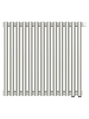 СУНЕРЖА Дизайн радиатор 500х585 (13 секц) нерж.сталь, EU50 левое/правое, 3/4", 00-0322-5013