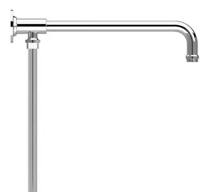 Кронштейн для верхнего душа Devon&Devon AQ5900/VCR с душевой стойкой, цвет: хром