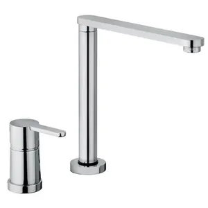 Смеситель для кухни Paini поворотн.излиа,складной,отдельный рычаг управл,хром 92CR569/5822FKM