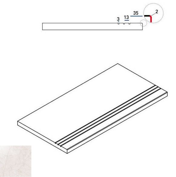 Contempora X2 Pure Bordo Grip 60X30 матовая