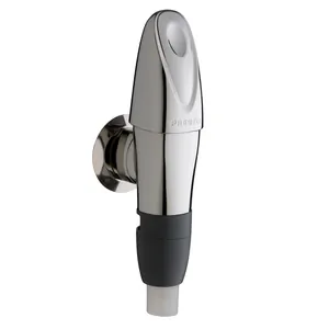 Смеситель для унитаза Presto 1000 M антивандальный, настенный, порционно-нажимной, хром 14200