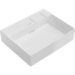 Раковина KERAMA MARAZZI Logica мебельная 600х480х145, без отверстия, белая гл. LO.wb.60.0