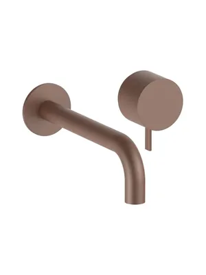 Смеситель для раковины Fantini Fukasawa встраиваемый двухсекционный, Matt Copper PVD 27P9A613B