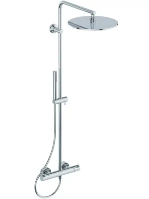 Душевая система Ideal Standard T125 смеситель для душа, верхний душ, лейка, хром A7589AA