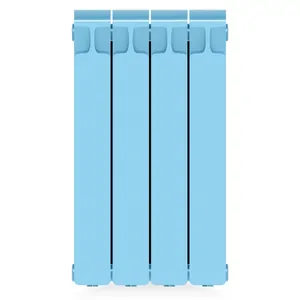 Радиатор биметаллический RIFAR 500 (577х320х100) 4 секций, 764Вт, пастельно-синий
