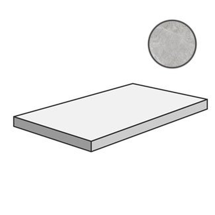 Sant Agostino Themar CSAGASGS12 Gradone Ang SX Grigio Savoia 33x120 матовая