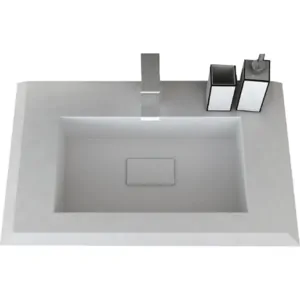 Раковина из искусственного мрамора Cezares (71х46х16) Bianco opaco 50212