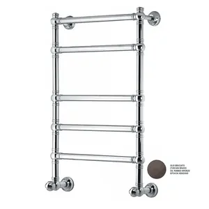 Полотенцесушитель водяной Margaroli Armonia 9-464-5 (925х625) жженая бронза, 94645505RB