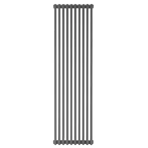 Радиатор стальной трехтрубчатый RIFAR 3180-10 сек, титан, нижнее подкл. с терм.клапаном