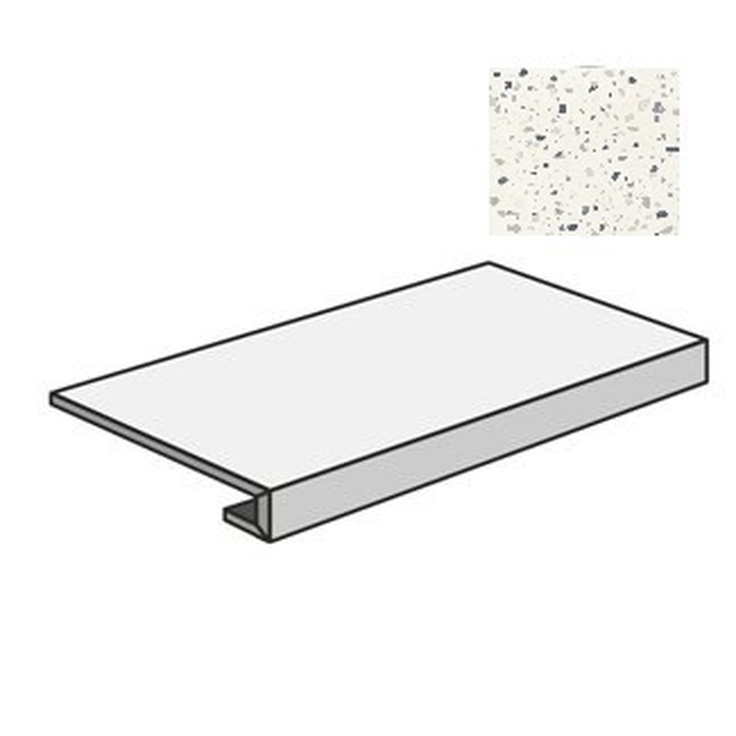 Sant Agostino Deconcrete CSAGDMWH12 De-Medium White 33x120 матовая