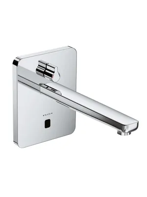 Смеситель KLUDI электронный для умывальника, настенный, внешняя монтажная часть (хром) 3840005