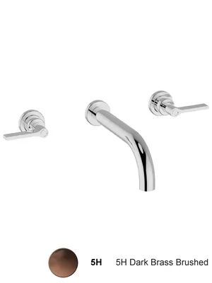 Смеситель для раковины CISAL встраиваемый, двухзахватный, на 3 отв., латунь мат. GL0135105H