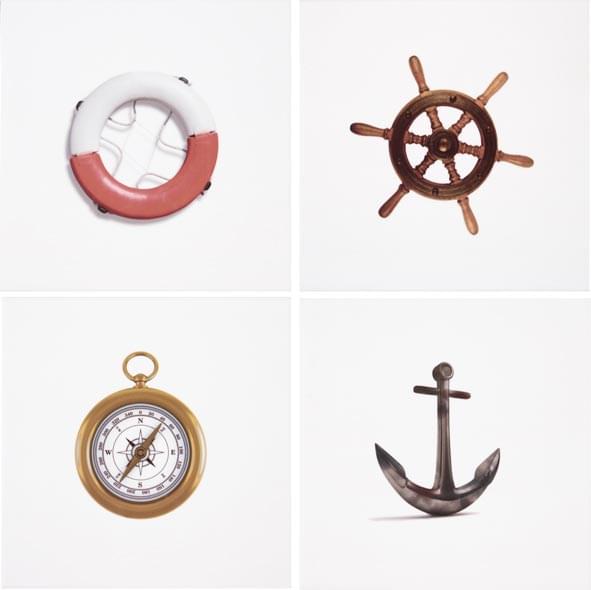 декор Lord Marine Mix Blanco 20x20