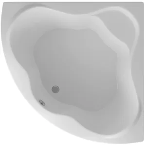 Ванна акриловая Акватек 135х135 фронтальная панель, каркас, слив