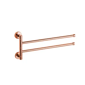 Полотенцедержатель Bertocci настенный, двойной, 370 мм, золото розовое 110 0536 5500