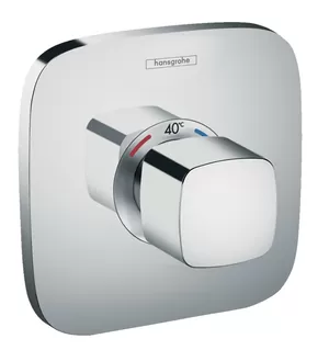 Смеситель Hansgrohe Ecostat Е Highflow 15706000 для душа термостат, внешняя часть, хром