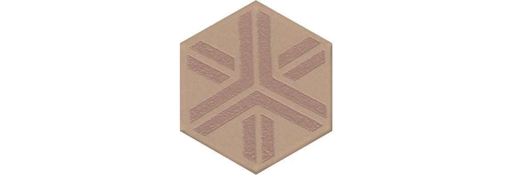 декор Агуста Декор Оранжевый Матовый 6x5.2