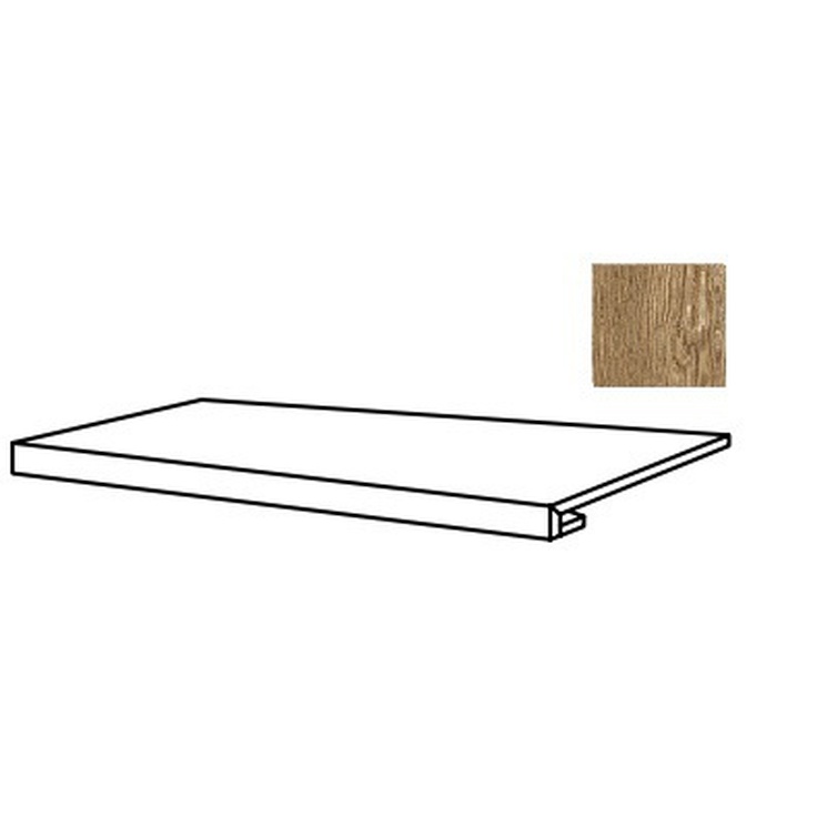 Ragno Marazzi Ossimori R9W3 Beige Gradone 32,5x120 матовая