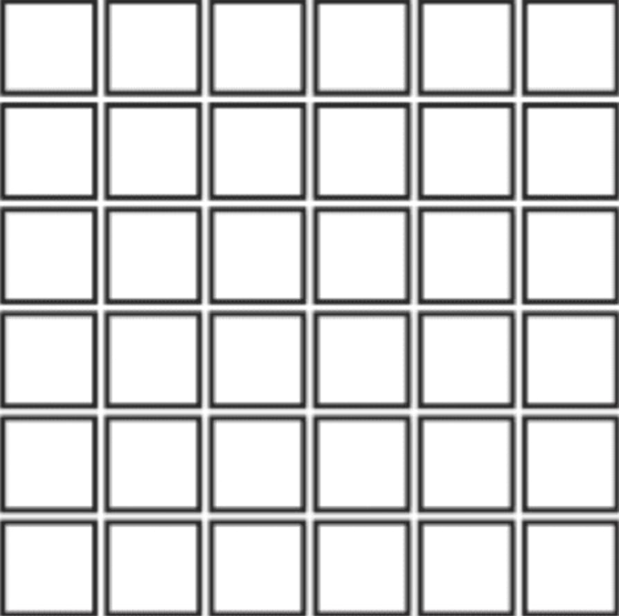 Calacatta Mosaico Rett 5X5 матовая