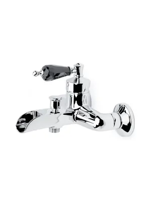 Смеситель Boheme 223-BSW для ванны/душа, настенный, однозахватный, без душ гарнитура, хром