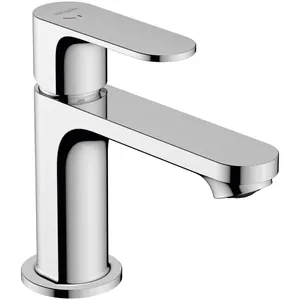 Смеситель для раковины Hansgrohe S 72586000 однозахватный, CoolStart, донный клапан, хром