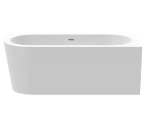 Ванна пристенная Knief Fresh XS Left (1550x800x600) акриловая, левая, белая 0100-237