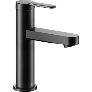 Смеситель для раковины Keuco 101 мм, однозахватный, без д./кл., черный мат. 59502373100