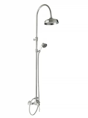 Душевая система Migliore OXFORD термостат для душа, штанга, верхний и ручной душ, хром 31862
