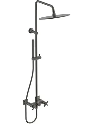 Душевая система Ideal Standard смеситель для душа, верхний душ, лейка, серый BD158A5
