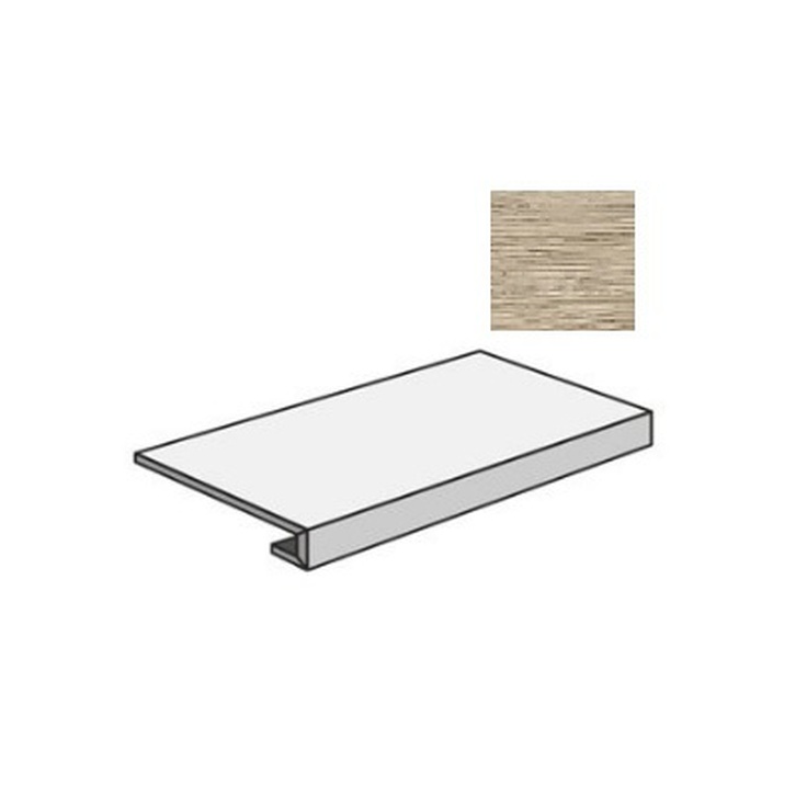 Sant Agostino Sunwood CSAGSNAL12 Gradone Almond 33x120 матовая