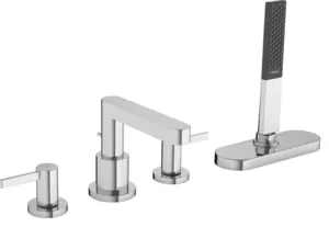 Смеситель Hansgrohe 76444000 на край ванны, на 4 отверстия, sBox, хром