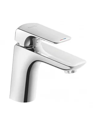 Смеситель KLUDI XL для умывальника, однорычажный, без донного клапана, хром 410260575