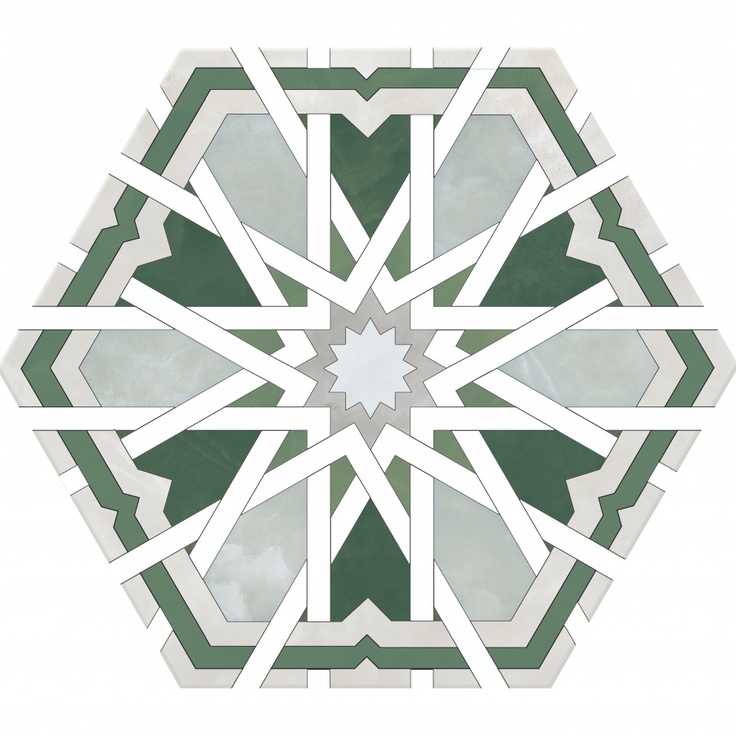 Monopole Ceramica Radiant Green 20x24 матовая