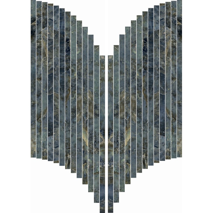 ABK Sensi Signoria 0009153 Ventaglio Labradorite Lux 28x60 глянцевая
