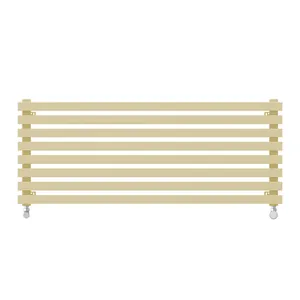 Радиатор КЗТО 40 Н 500-8 R нижнее правое подкл, RAL 1М103SS181 светло-бежевый муар