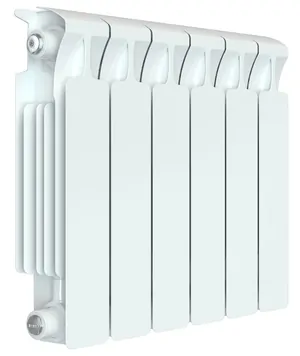 Радиатор биметаллический RIFAR 350 (425х480х100) бок. подкл, 6 секций, 828Вт, белый