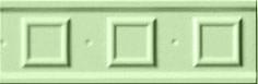 бордюр Electa Square Verde Craquele 6.5x20